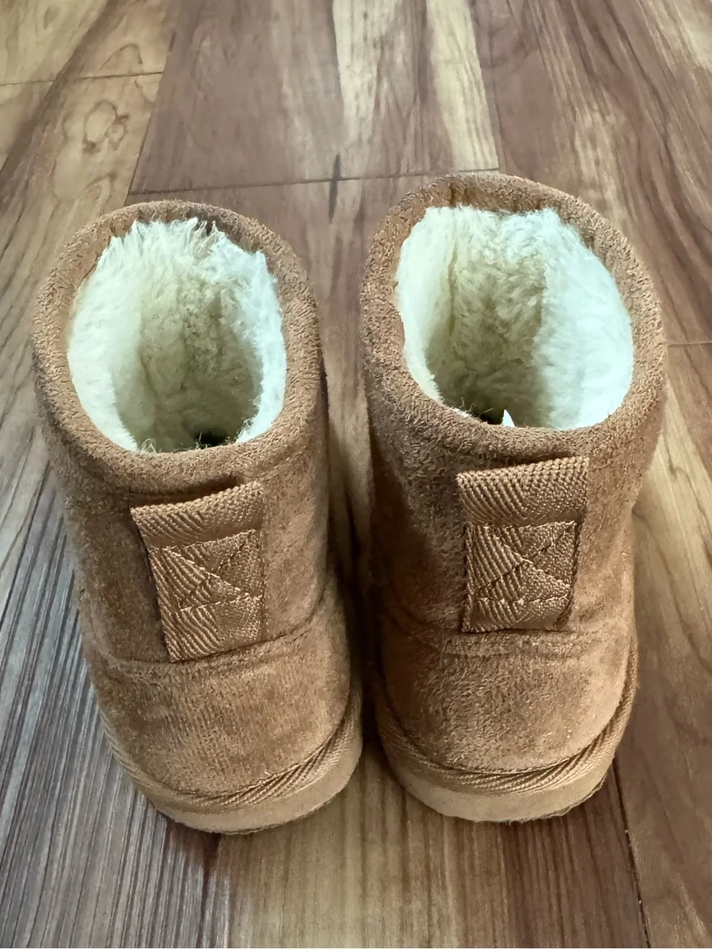 H&M Toddler Brown Faux Suede Boots Size 7.5
